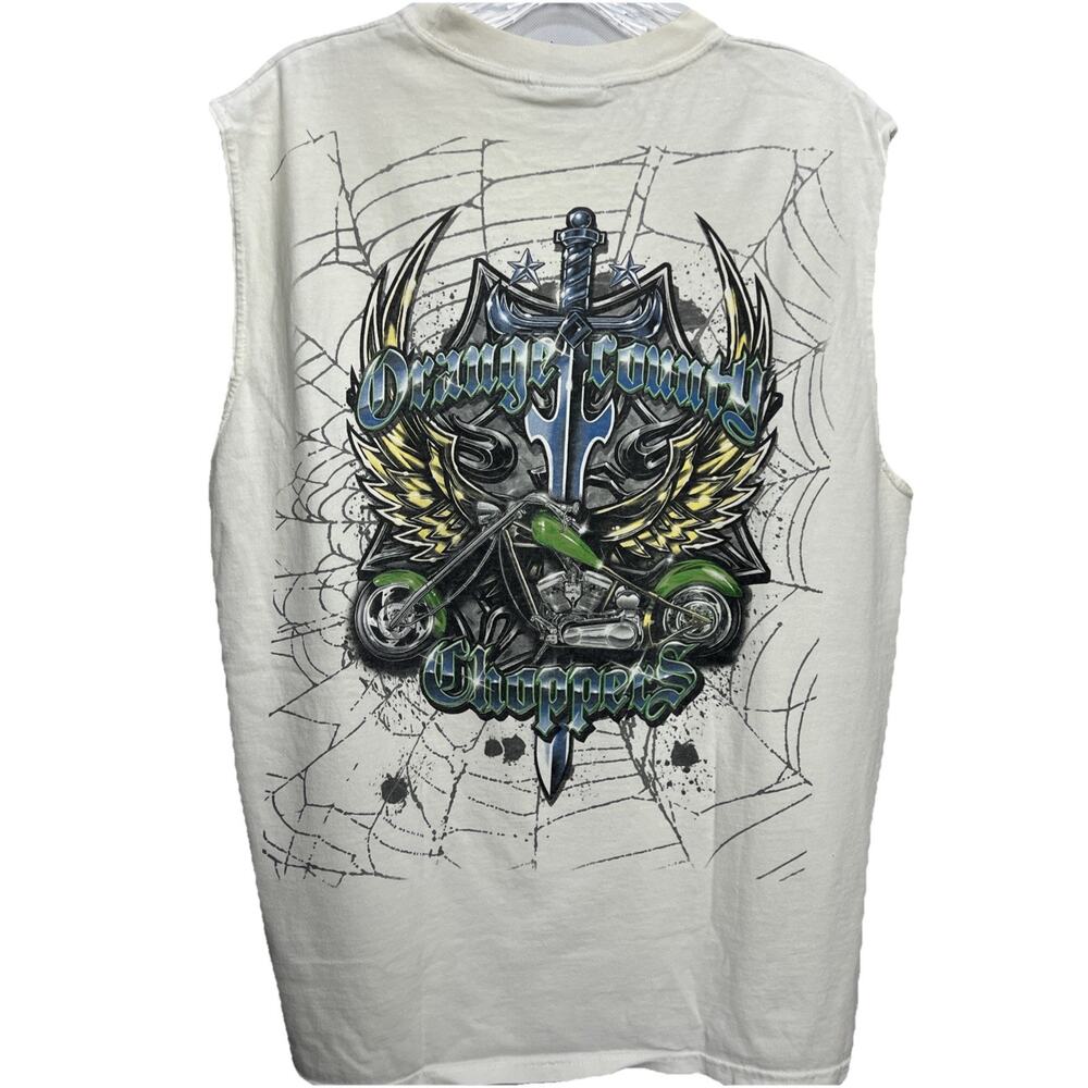 Orange County Chopper T Shirt Motorcyle Biker New York Y2K VTG Mens Size XL
